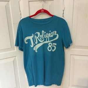 True Religion Blue Tee